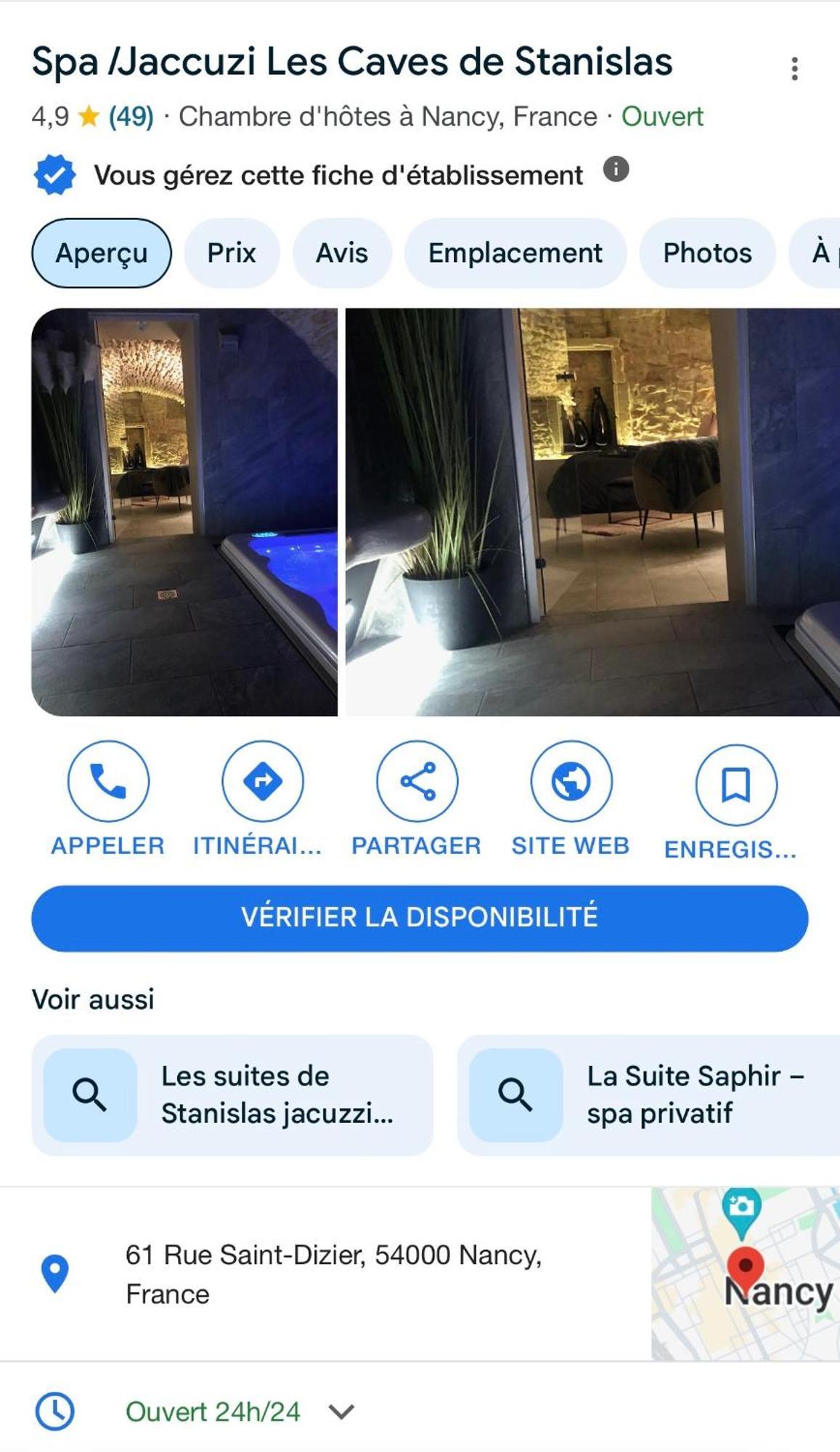 Jaccuzi & Spa Des Caves Stanislas Nancy Luaran gambar